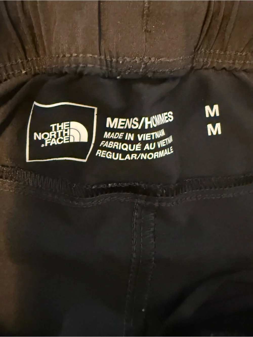 The North Face Men’s Black Lined Running Shorts Size Medium